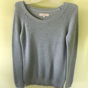 Loft blue sweater